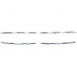 Kit Modanature Griglia Radiatore Cromato (Conf. 4PZ) per Mitsubishi Asx e Renault Captur RN7042226