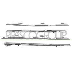 Kit Modanature Griglia Radiatore Cromato (Conf. 4PZ) per Mitsubishi Asx e Renault Captur RN7042226 - 64-RN7042226 -