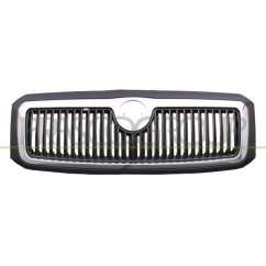 Griglia Radiatore Completa (4 Pezzi) per Skoda Fabia SK3222000 - 64-SK3222000 - 64-SK3222000