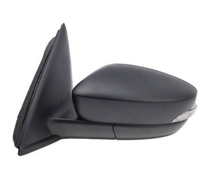 Retrovisore sinistro A Cavi Nero Convesso Cromato C/Fanale per Skoda Fabia SK3287104 - 64-SK3287104 - 64-SK3287104