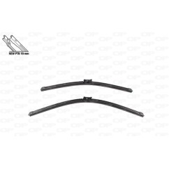 Coppia Spazzole Twin Perfect 24''-19''/609-482MM per Skoda Yeti, Volkswagen Eos e Golf (V) e altri modelli WBT9012.00 -