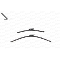 Coppia Spazzole Twin Perfect 24''-16''/609-406MM per Citroen C-Elysee, C3 Picasso e DS3 e altri modelli WBT9014.00 -