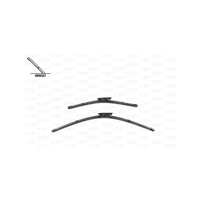 Coppia Spazzole Twin Perfect 24''-16''/609-406MM per Citroen C-Elysee, C3 Picasso e DS3 e altri modelli WBT9014.00