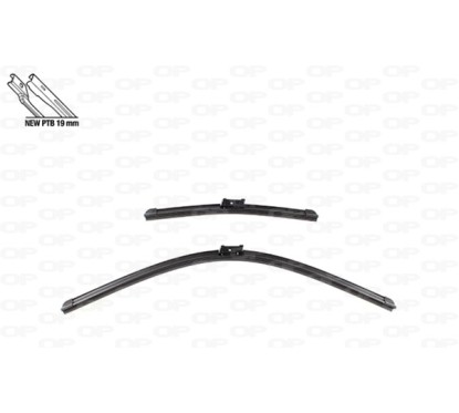 Coppia Spazzole Twin Perfect 26''-13''/660-330MM per Chevrolet-Daewoo Trax, Hyundai IX20 e Kia Venga e altri modelli