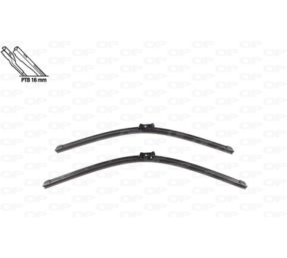 Coppia Spazzole Twin Perfect 25''-22''/635-558MM per Seat Tarraco, Volkswagen Tiguan e Touareg WBT9019.00 - 80-WBT9019.00 -