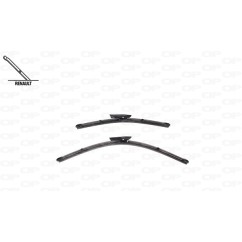 Coppia Spazzole Twin Perfect 20''-14''/508-355MM per Renault Twingo, Smart Forfour e Fortwo WBT9020.00 - 80-WBT9020.00 -
