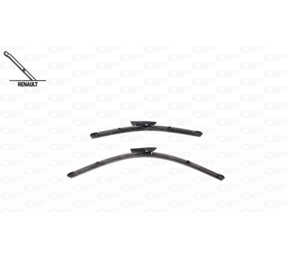 Coppia Spazzole Twin Perfect 20''-14''/508-355MM per Renault Twingo, Smart Forfour e Fortwo WBT9020.00 - 80-WBT9020.00 -