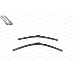 Coppia Spazzole Twin Perfect 24''-19''/609-482MM per Audi Q2, Skoda Octavia e Volkswagen Golf (VI) e altri modelli