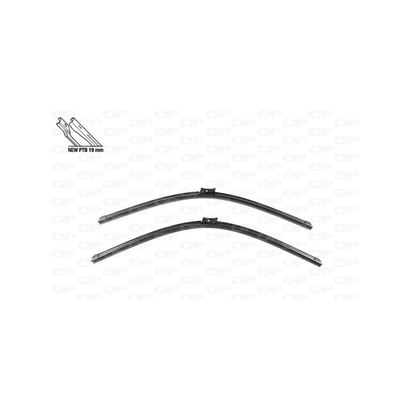 Coppia Spazzole Twin Perfect 27''-25''/685-635MM WBT9034.00