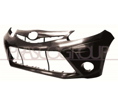 Paraurti anteriore Nero-Liscio da primerizzare per Toyota Aygo TY2041001