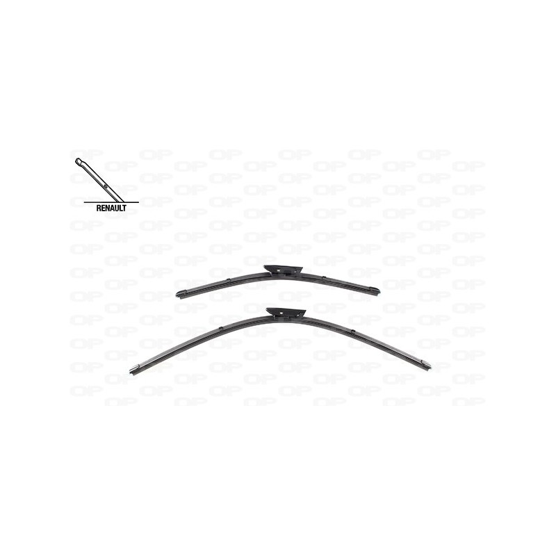 Coppia Spazzole Twin Perfect 26''-17''/660-431MM per Citroen C4 Cactus WBT9038.00