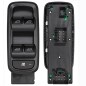 Pulsantiera Alz. Porta anteriore sinistro (4 Interr.) (19 Pin) Fiesta 5P. dal 200813 per Ford Fiesta (MK6) FRB76010