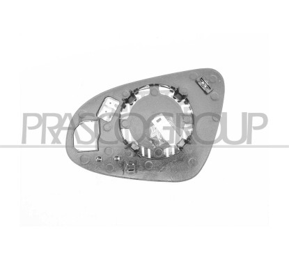 Piastra Specchio destro Convessa Termica Cromata per Toyota Ch-R TY7007513