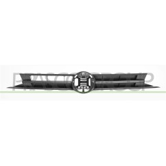 Griglia Radiatore Nera per Volkswagen Polo VG0252001 - 64-VG0252001 - 64-VG0252001