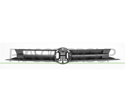Griglia Radiatore Nera per Volkswagen Polo VG0252001