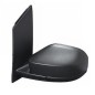 Retrovisore sinistro Man. Asferico Cromato Nero per Volkswagen Caddy VG9077004