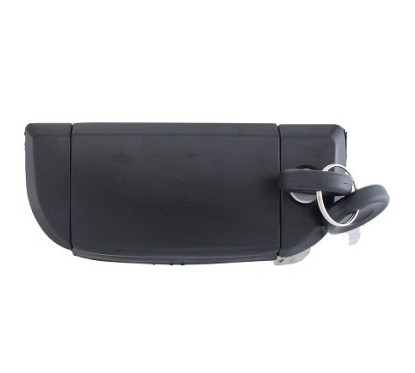 Maniglia Porta Esterna anteriore destro Nera Liscia (Con Chiave) per Volkswagen Transporter (T4) VG9138041 - 64-VG9138041 -