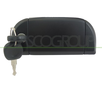Maniglia Porta Esterna anteriore destro Nera Liscia (Con Chiave) per Volkswagen Transporter (T4) VG9138041
