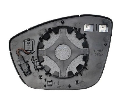 Piastra Specchio destro Conv. Term. Peugeot 208-Peugeot 2008-Peugeot 308 II-Peugeot 508/Citroen C3-C4 e altri modelli 612DPRC