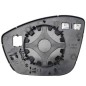Piastra Specchio destro Conv. Term. Peugeot 208-Peugeot 2008-Peugeot 308 II-Peugeot 508/Citroen C3-C4 e altri modelli 612DPRC