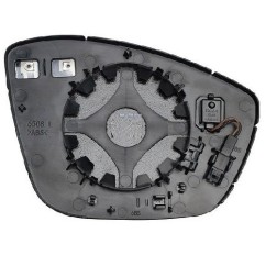 Piastra Specchio sinistro Conv. Term. Peugeot 208-Peugeot 2008-Peugeot 308 II-Peugeot 508/Citroen C3-C4 e altri modelli 612SPRC