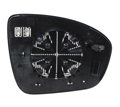 Piastra Specchio sinistro Asferica Termica Renault Captur dal 2020 / Mitsubishi Asx dal 2023 ASF738SPR - 29-ASF738SPR -