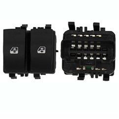 Blocco Interruttori Porta anteriore sinistro (10 Pin) Renault Kangoo dal 2007 anche per Renault Master IV e Master V