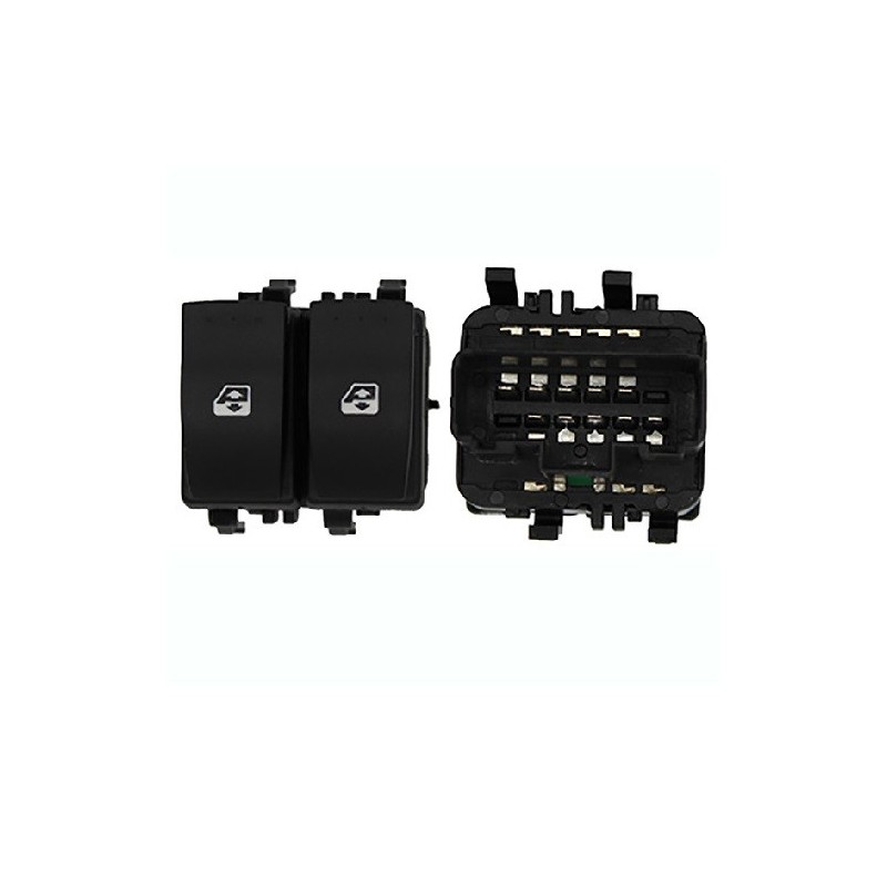 Blocco Interruttori Porta anteriore sinistro (10 Pin) Renault Kangoo dal 2007 anche per Renault Master IV e Master V RNB76010