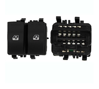 Blocco Interruttori Porta anteriore sinistro (10 Pin) Renault Kangoo dal 2007 anche per Renault Master IV e Master V