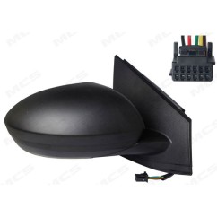 Retrovisore destro Elett. Convesso Termico C/Sonda (7 Pins) Dacia anche per Dacia Jogger e Sandero Stepway 334918 -