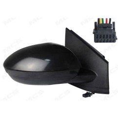 Retrovisore destro Elett. Convesso Termico C/Pr C/Sonda (7 Pins) Dacia anche per Dacia Jogger e Sandero Stepway 334920 -