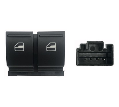 Blocco Porta anteriore sinistro (4 Pin) per Seat Ibiza V (6J5), Ibiza VI e Leon e altri modelli VKB76003 - 31-VKB76003 -