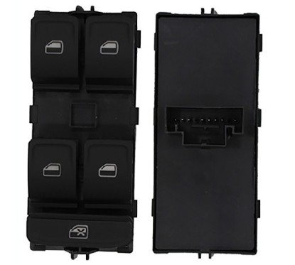 Blocco 4 Interruttori Porta anteriore per Volkswagen Golf (VII), Golf (VII) Gti-Gtd e Golf (VII.2) e altri modelli VKP76001
