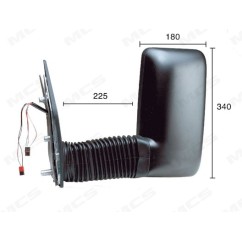 Retrovisore 30572 Elettr.risc. Braccio L per Iveco Daily 335030572