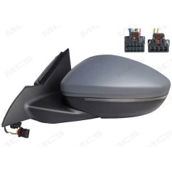 Retrovisore sinistro Elett. Conv. Term. Ribalt. C/Pr C/Freccia, Cortesia e Side (10+2P.) Opel Mokka dal 2021 335065 -