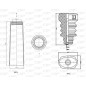 Kit Parapolvere Ammortizzatore DCK5014.04