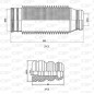 Kit Parapolvere Ammortizzatore DCK5023.04