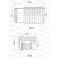 Kit Parapolvere Ammortizzatore DCK5030.04