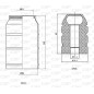 Kit Parapolvere Ammortizzatore DCK5033.04