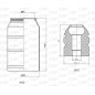 Kit Parapolvere Ammortizzatore DCK5036.04