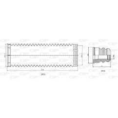 Kit Parapolvere Ammortizzatore DCK5047.04 - 80-DCK5047.04 - 80-DCK5047.04