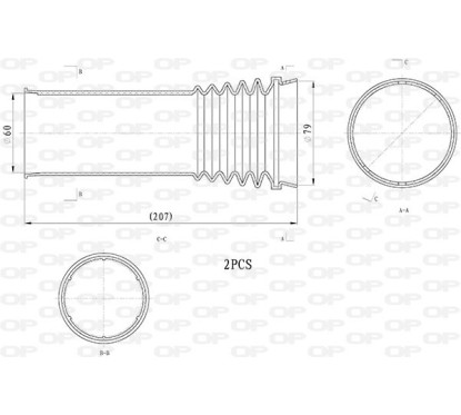 Kit Parapolvere Ammortizzatore DCK5114.02 - 80-DCK5114.02 - 80-DCK5114.02