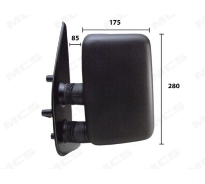 Retrovisore 30440 Est.destro Jumper dal 1994BOXE per Citroen Jumper (230), Fiat Ducato (230L) e Peugeot Boxer 337030440