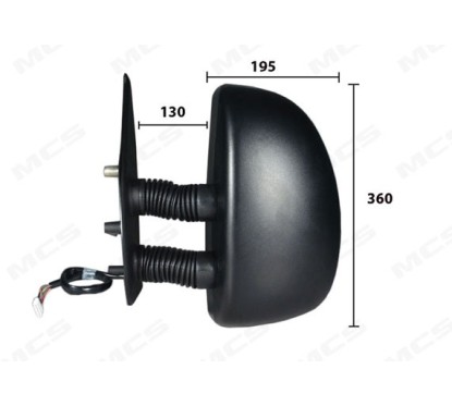 Retrovisore 30493 Braccio Lungo Ducato per Citroen Jumper (230), Jumper (244) e Fiat Ducato (230L) e altri modelli 337030493