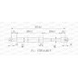 Molla A Gas Portellone posteriore destro/Sinistro per Fiat Multipla (186) e Peugeot 207 GSR6004.00