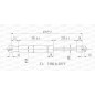 Molla A Gas Portellone posteriore destro/Sinistro per Bmw X1 (E84), Ford C-Max e Focus GSR6107.00