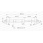 Molla A Gas Portellone posteriore destro/Sinistro per Opel Corsa D GSR6375.00