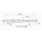 Molla A Gas Portellone posteriore destro/Sinistro per Dacia Duster GSR6442.00