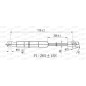 Molla A Gas Cofano anteriore destro per Volkswagen Golf (VI) e Golf (VI) Gti-Gtd GSR6463.01