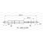 Molla A Gas Portellone posteriore destro/Sinistro per Toyota Yaris GSR6490.00
